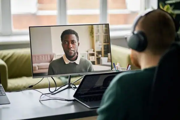 image of online mediation Hastings in progress.